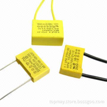Polypropylene Capacitors with 280V AC Rated Voltage and 0.0022 to 4.7μF Capacity Range